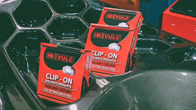 HD Vulc - ciężarki do wyważania kół